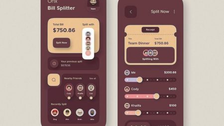 Bill Splitter UI — Modern & Minimal Bill Sharing App