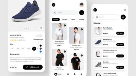 Modern Shopping App UI — Clean, Curated, Click-to-Cart