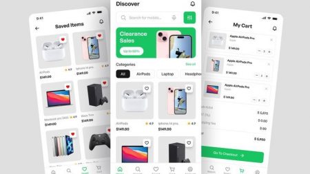 Tech Shopping App UI — Crisp, Clean & Conversion-Ready