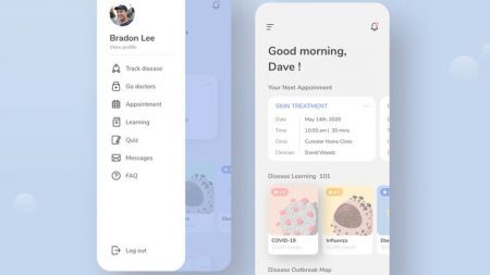 🧠 Health Learning & Appointment App UI — Soft & Educational Design