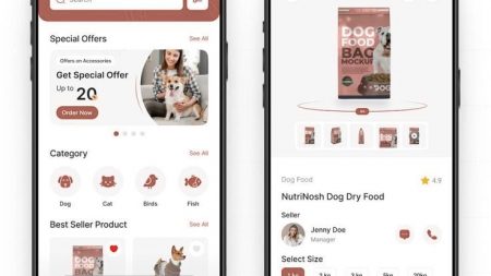 Pet Supply App UI — Smart Shopping for Pet Lovers