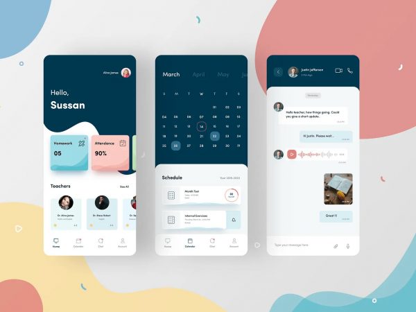 🎓 EduMate – Student Dashboard UI