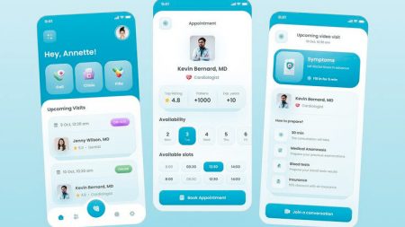 🩺 Telemedicine App UI — Smooth, Soft & Patient-Friendly Design