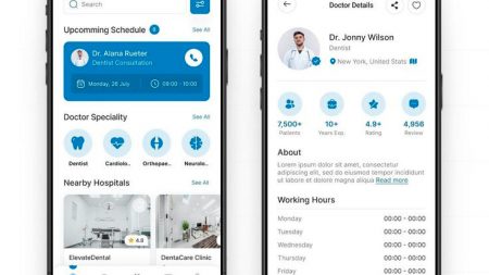 🩺 Doctor Appointment App UI — Clean, Calm & Trustworthy Design