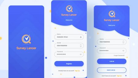 ✅ Survey Lancer UI — Clean & Trustworthy Login Experience